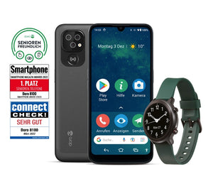 Doro Bundle - Doro Smartphone 8100 & Doro Smartwatch