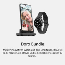 Laden Sie das Bild in den Galerie-Viewer, Doro Bundle - Doro Smartphone 8100 &amp; Doro Smartwatch
