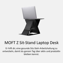 Laden Sie das Bild in den Galerie-Viewer, MOFT Z Sit-Stand Laptop Desk
