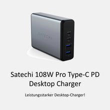 Laden Sie das Bild in den Galerie-Viewer, Satechi 108W Pro Type-C PD Desktop Charger
